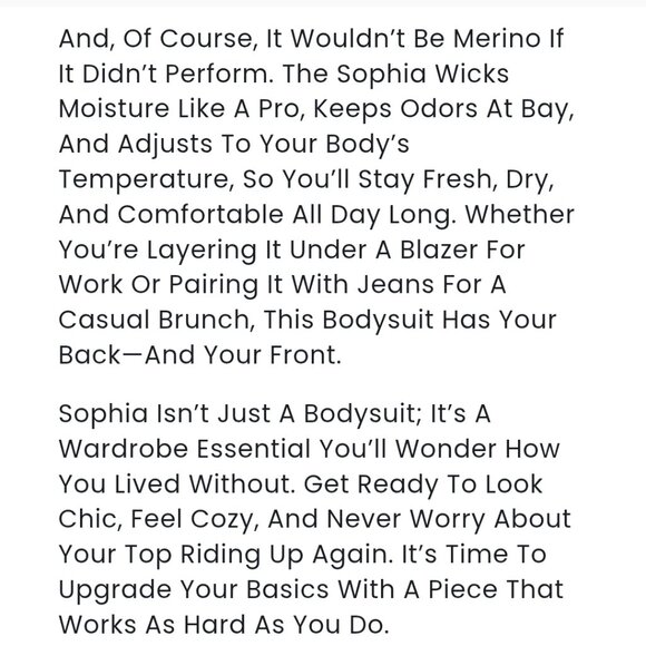 Woolx Sophia bodysuit in mesa rose - Picture 10 of 10